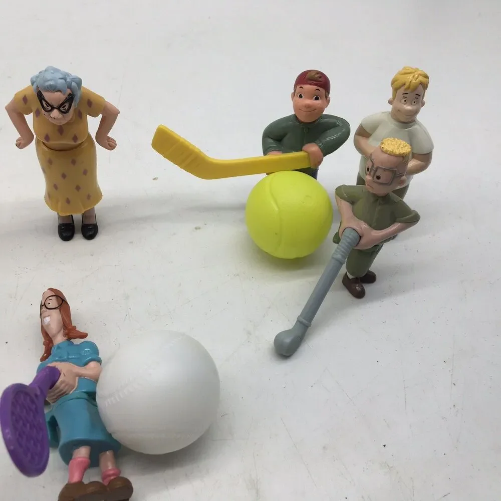 90’s VTG McDonald's Disney Recess Toys Figures Happy Meal Kids Meal Lot of 9